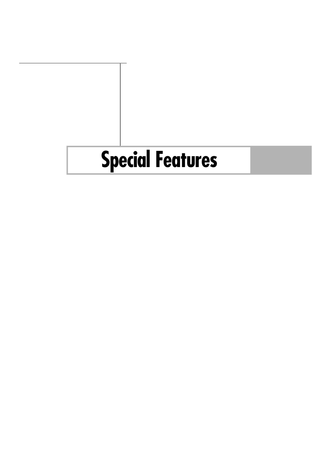 Samsung SP50L6HV manual Special Features 