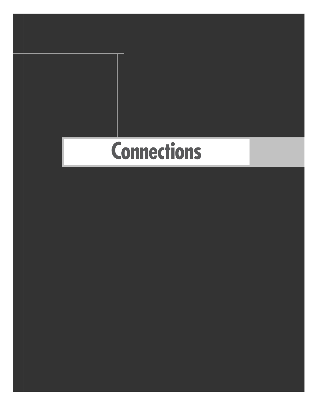 Samsung SP50L7HD manual Connections 