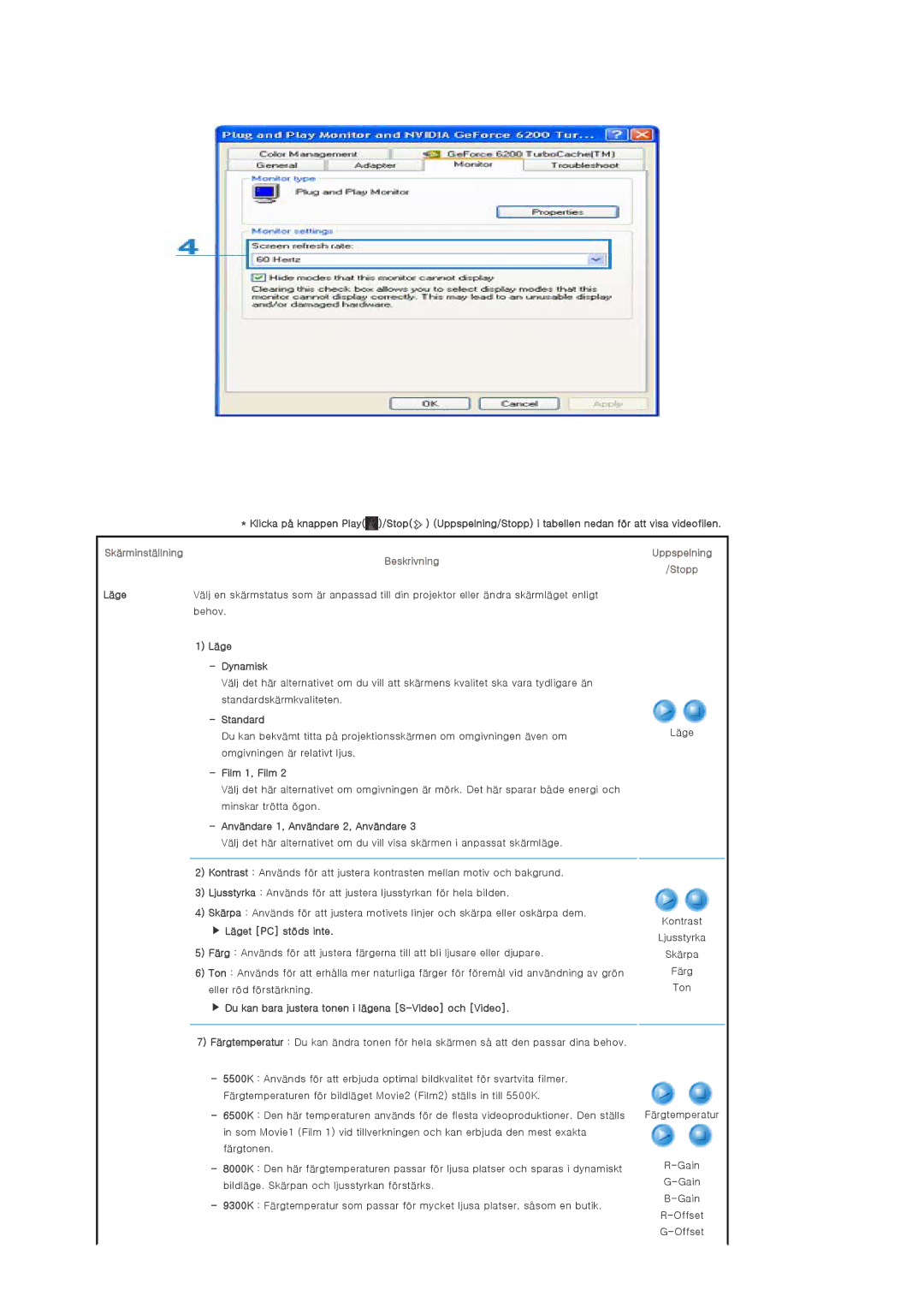 Samsung SPA800BX/EDC manual Uppspelning Stopp 