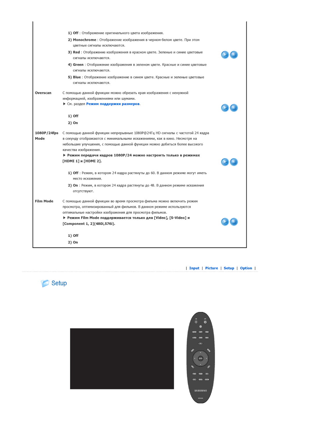 Samsung SPA800BX/EDC manual Off 