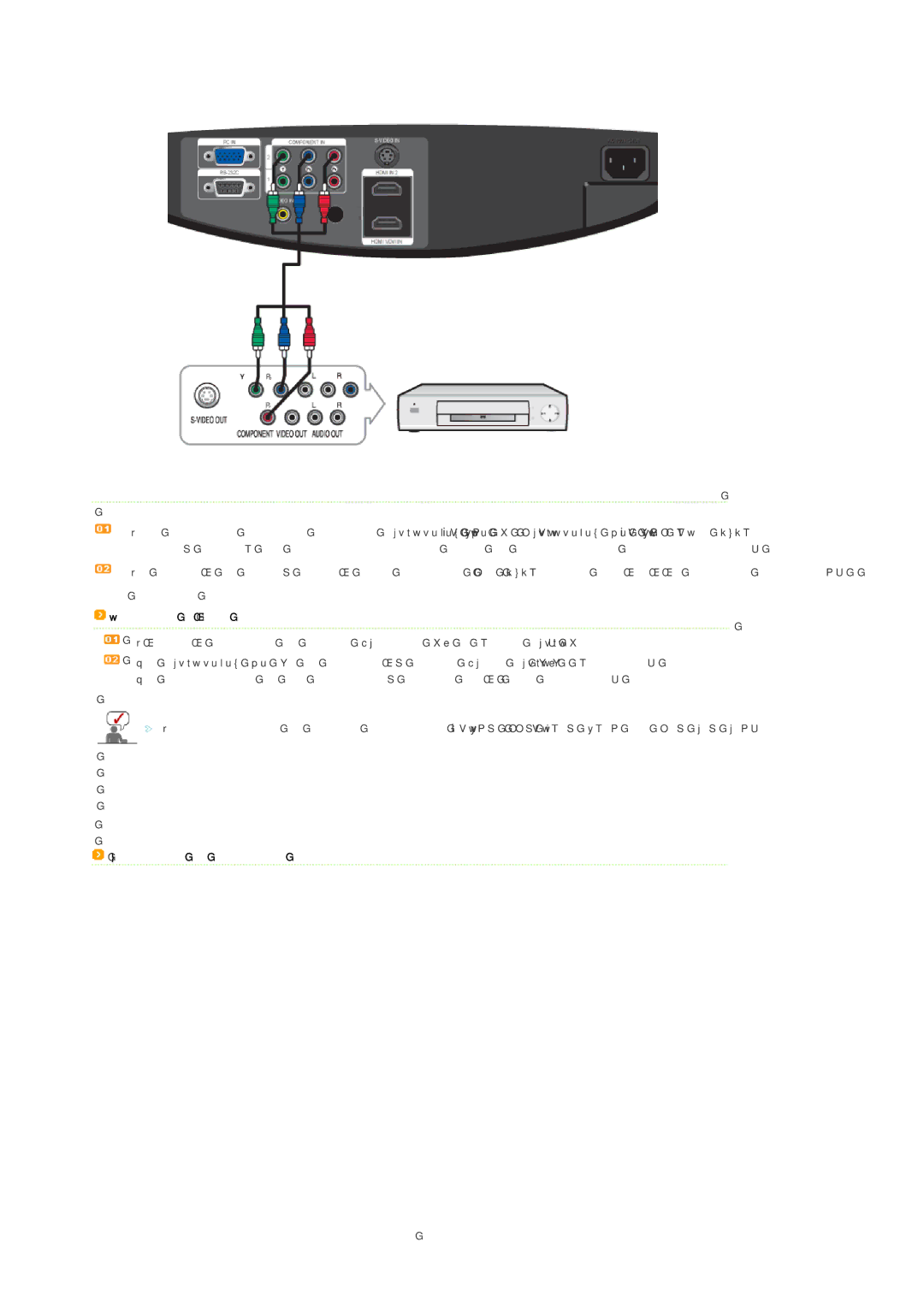 Samsung SPA900BX/EN manual Videonauhurin ja videokameran kytkeminen 