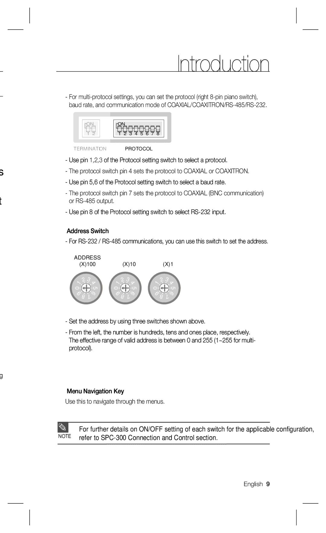 Samsung user manual Refer to SPC-300 Connection and Control section 