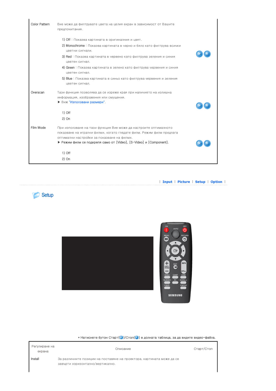 Samsung SPD300BX/EDC manual Off 