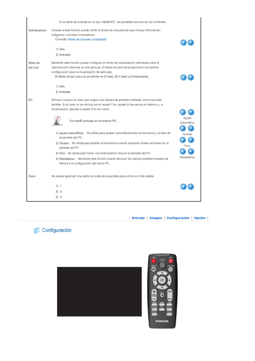 Samsung SPD400SFX/EN, SPD400SX/EN manual Des Activado Modo de, Continuación, ejecute el ajuste Fino de nuevo 