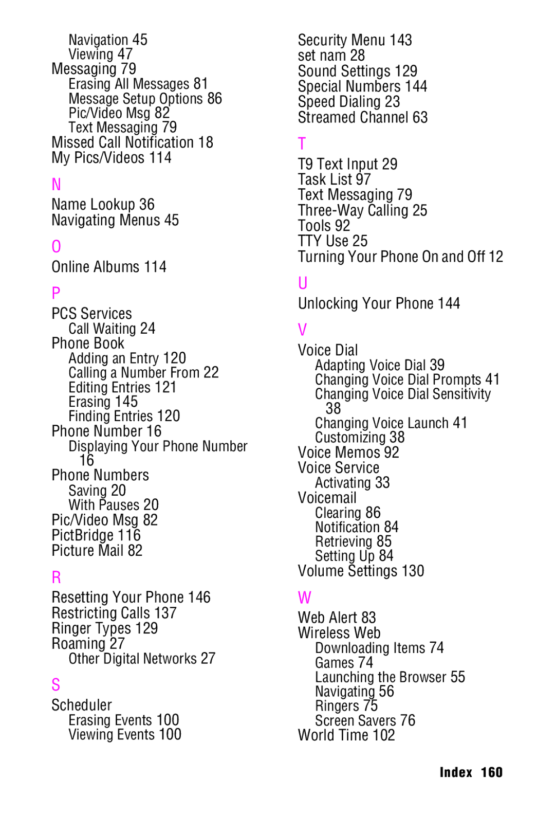 Samsung SPH-A920 manual Phone Book 