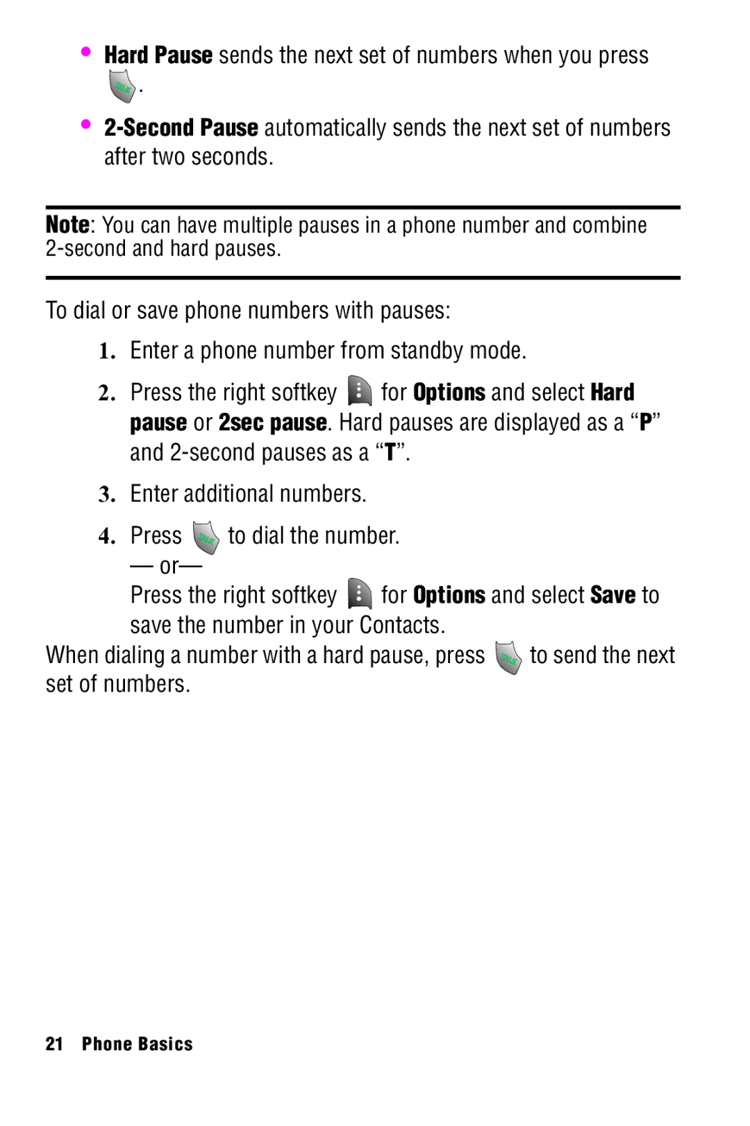 Samsung SPH-A920 manual Phone Basics 