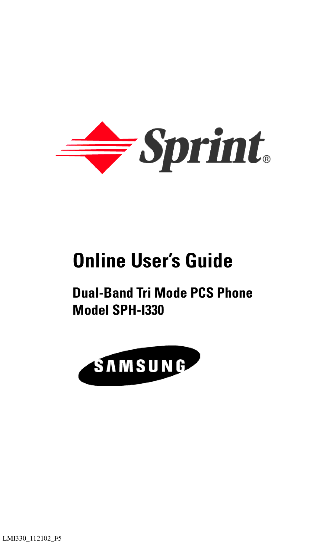 Samsung SPH-I330 manual Online User’s Guide 