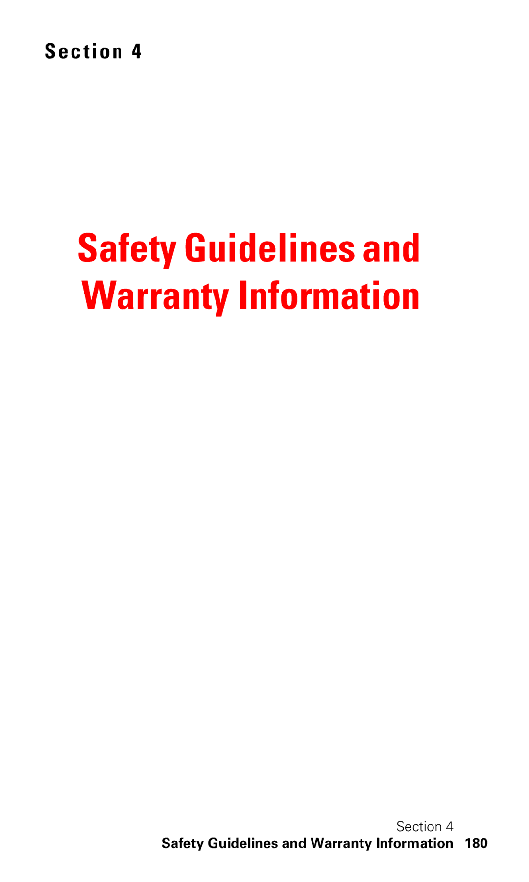 Samsung SPH-I330 manual Safety Guidelines and Warranty Information 