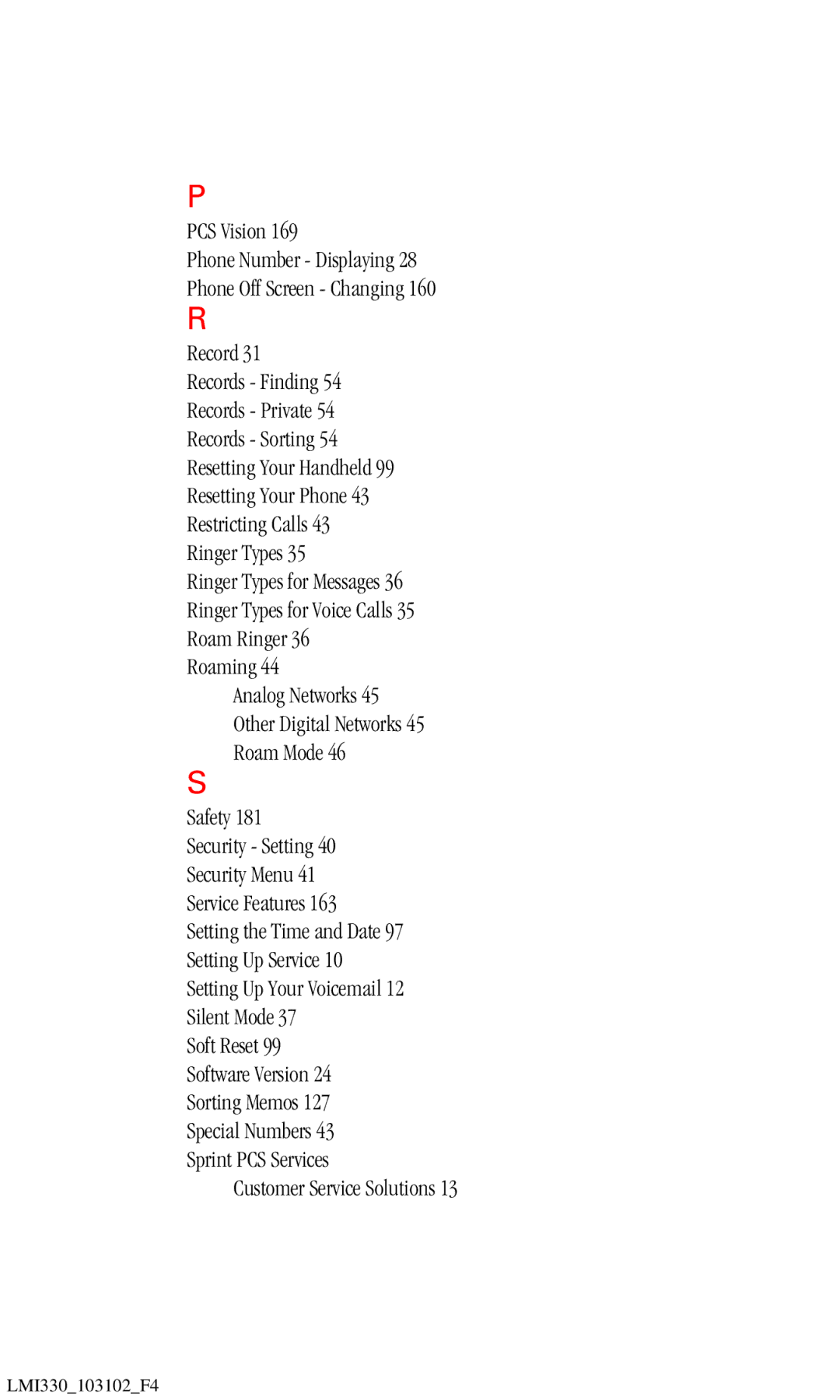 Samsung SPH-I330 manual Roaming 