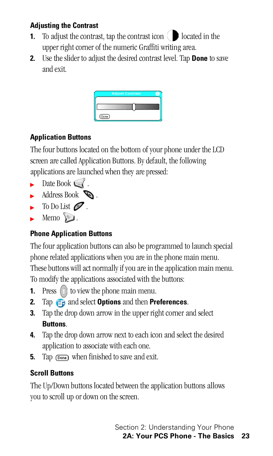 Samsung SPH-I330 manual Date Book Address Book To Do List Memo, Tap when finished to save and exit 