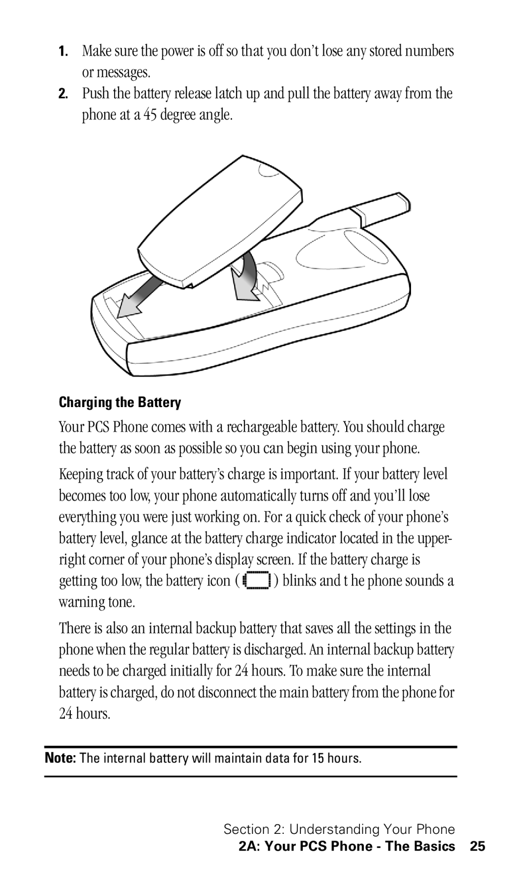 Samsung SPH-I330 manual Charging the Battery 