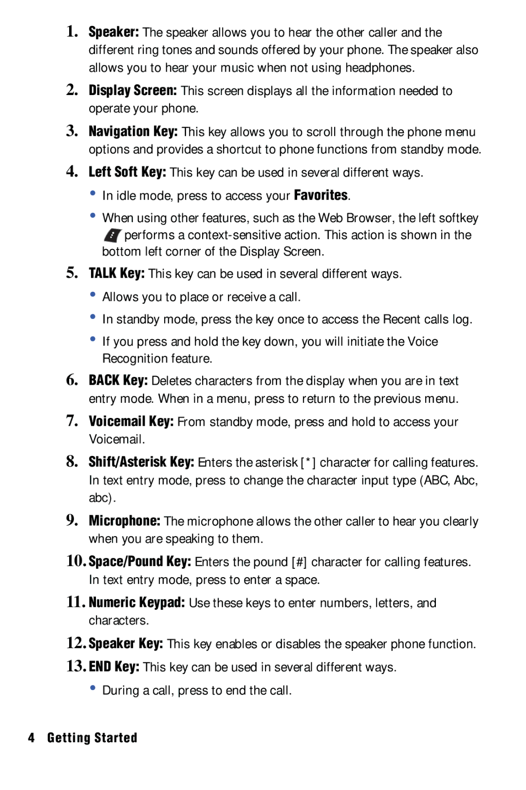 Samsung SPH-m50 manual Getting Started 