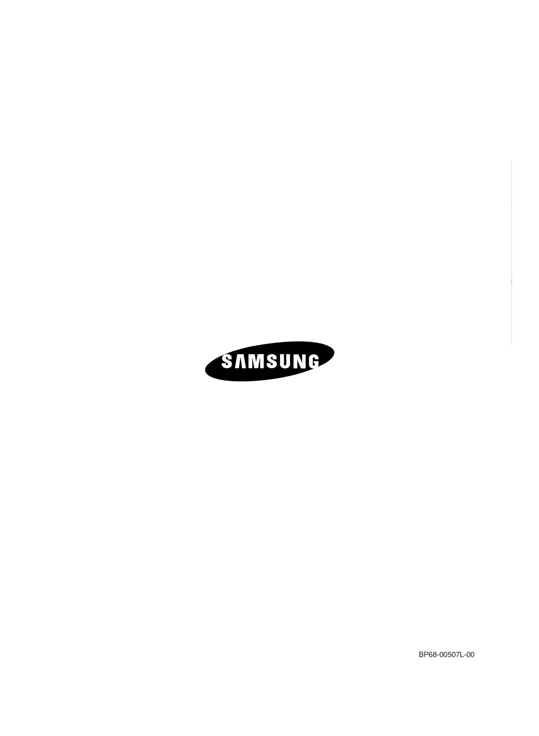 Samsung SPH700AEX/XEC, SPH700AEX/XEF manual BP68-00507L-00 