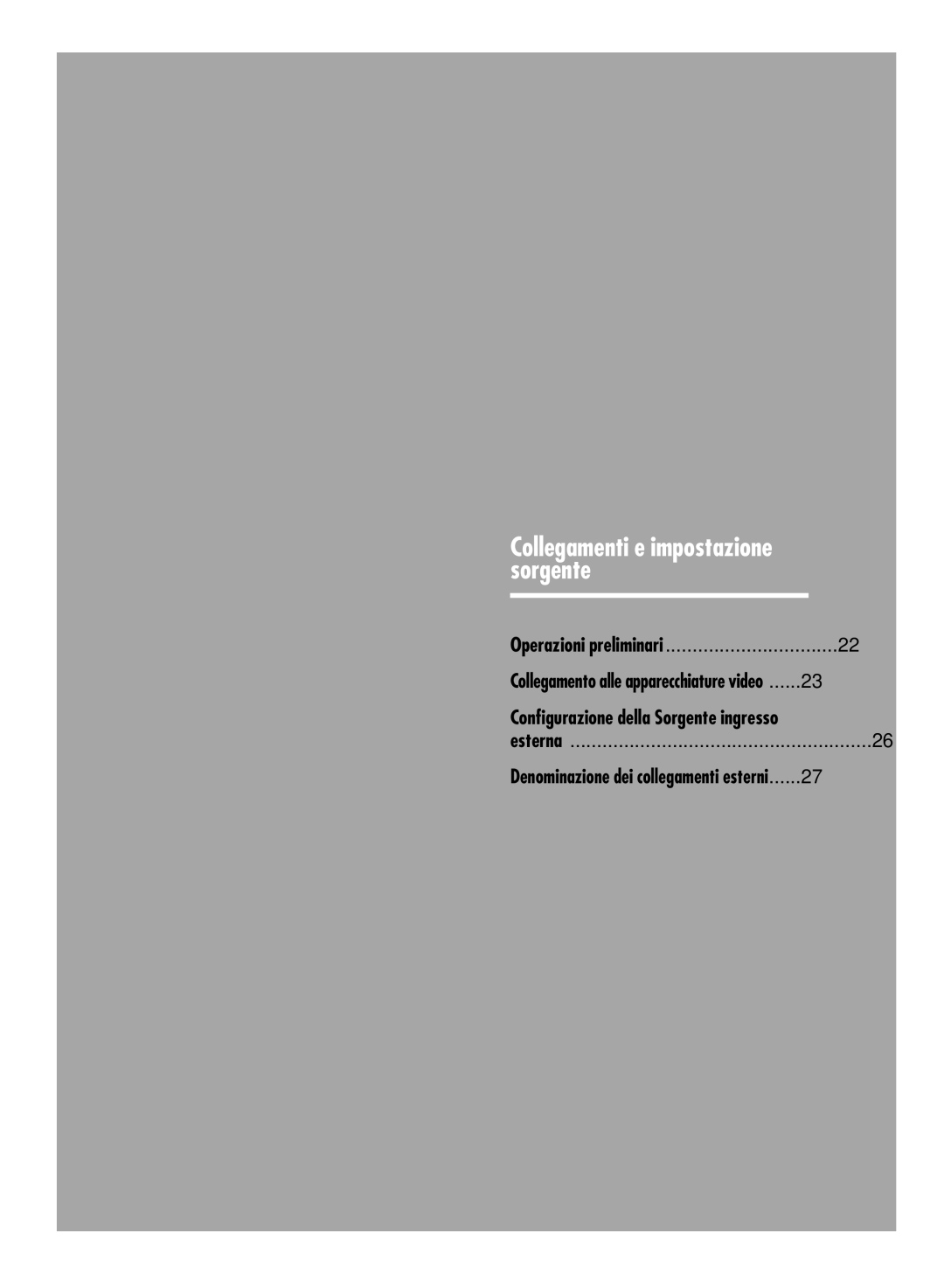 Samsung SPH700AEX/XEF, SPH710AEMX/EDC, SPH500AEX/XEF, SPH500AEX/XEG manual Sorgente 