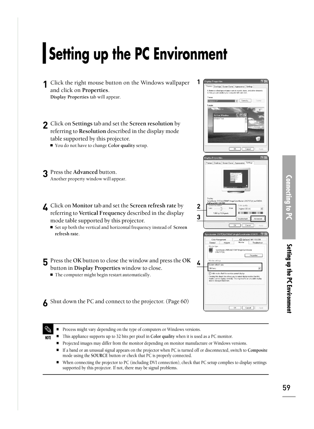 Samsung SPH710AEMX/EDC manual Setting up the PC Environment 