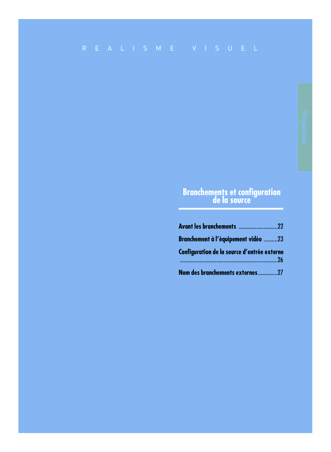 Samsung SPH800BEMX/EDC manual De la source 