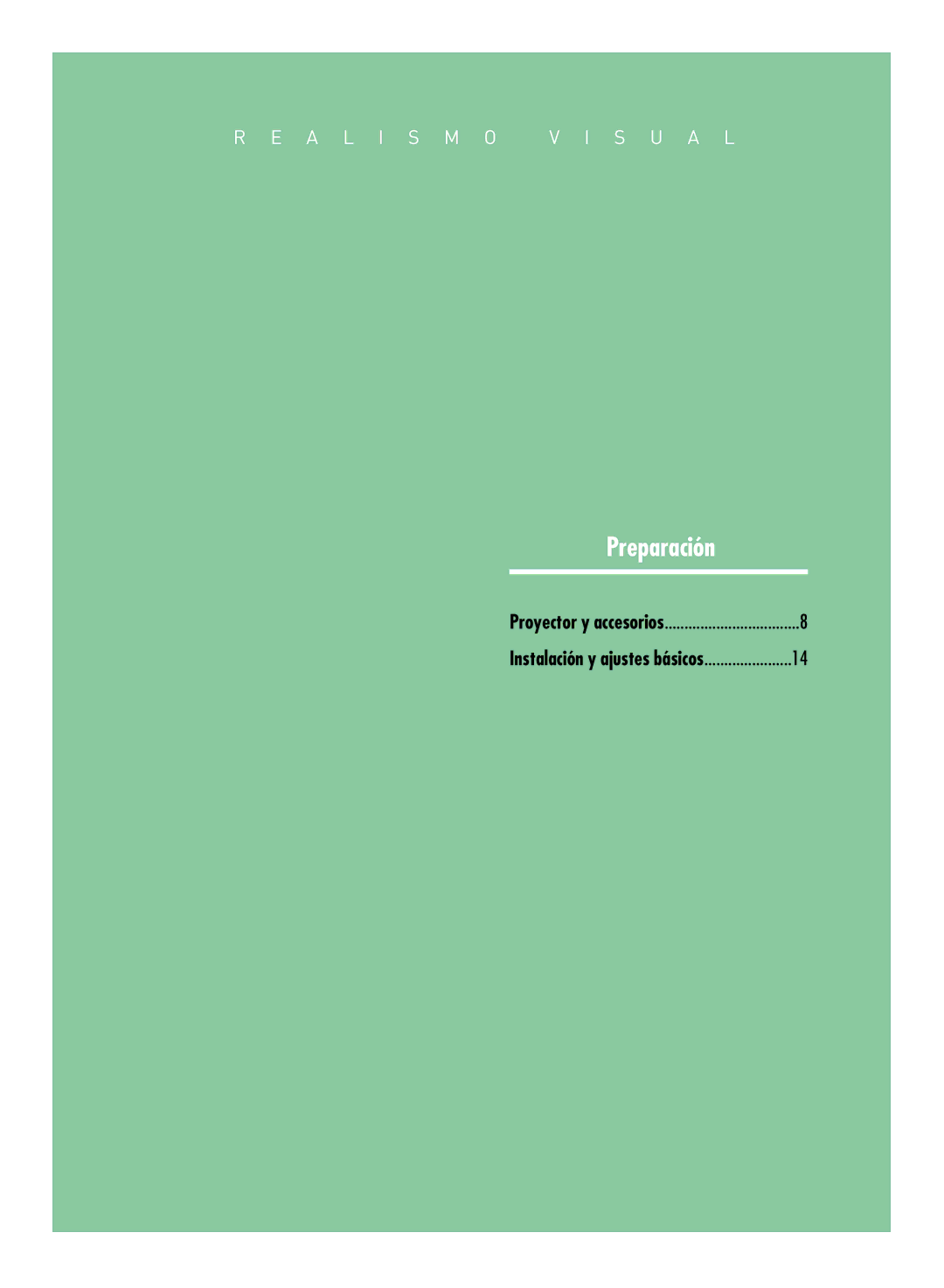 Samsung SPH800BEMX/EDC manual Preparación 