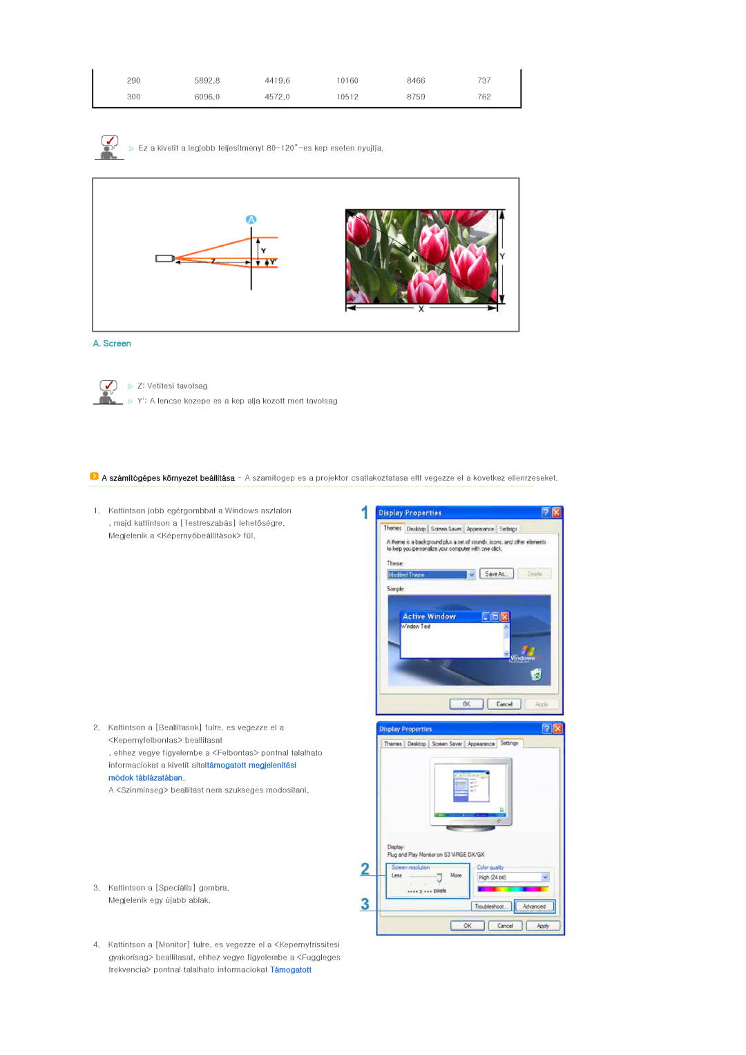 Samsung SPL250WVX/EN, SPL250WX/EN, SPL200WVX/EN, SPL200WX/EN manual Screen 