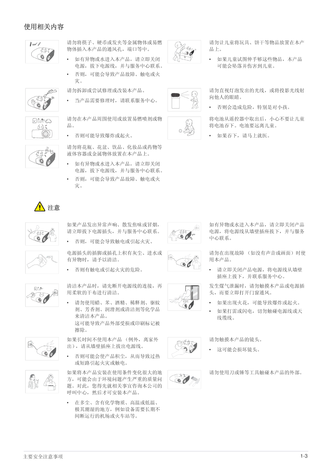 Samsung SPL221WEX/EN, SPL251WEX/EN, SPL201WEX/EN manual 使用相关内容 