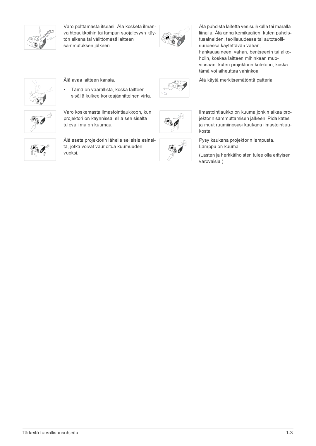 Samsung SPL305WEX/EN, SPL255WEX/EN manual 