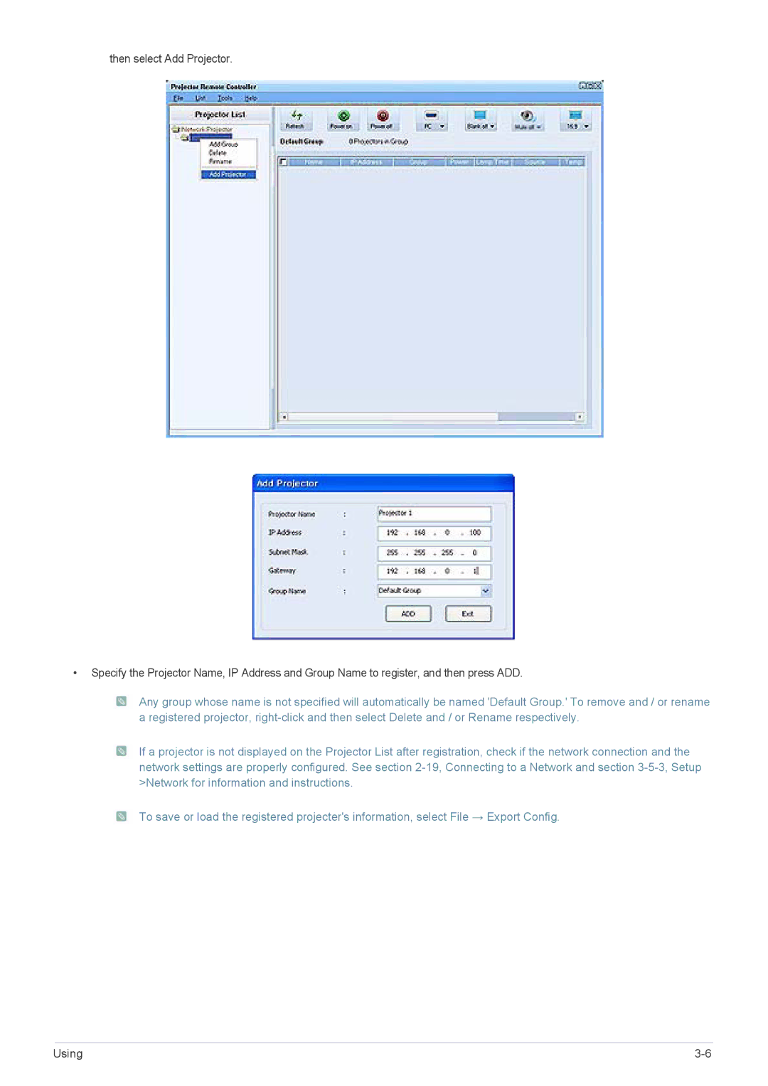 Samsung SPL305WEX/XV, SPL305WEX/EN, SPL335WEX/EN, SPL255WEX/EN, SPL335WEX/NG manual Using 