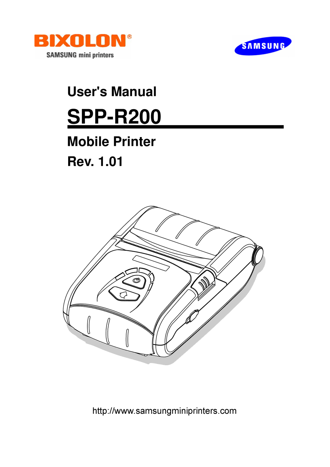 Samsung SPP-R200 user manual 