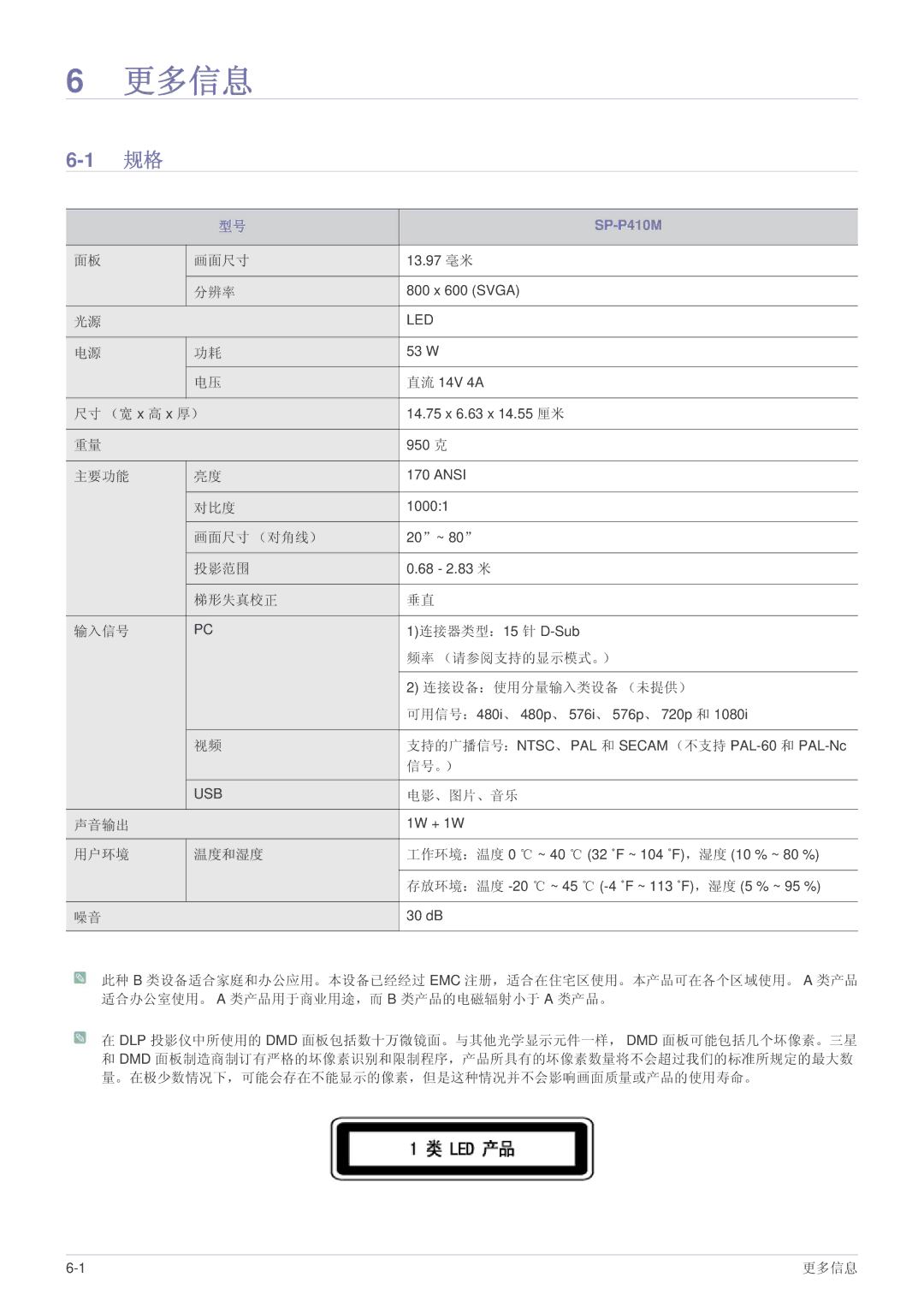 Samsung SPP410MEX/EN, SPP410MX/EN manual 更多信息 