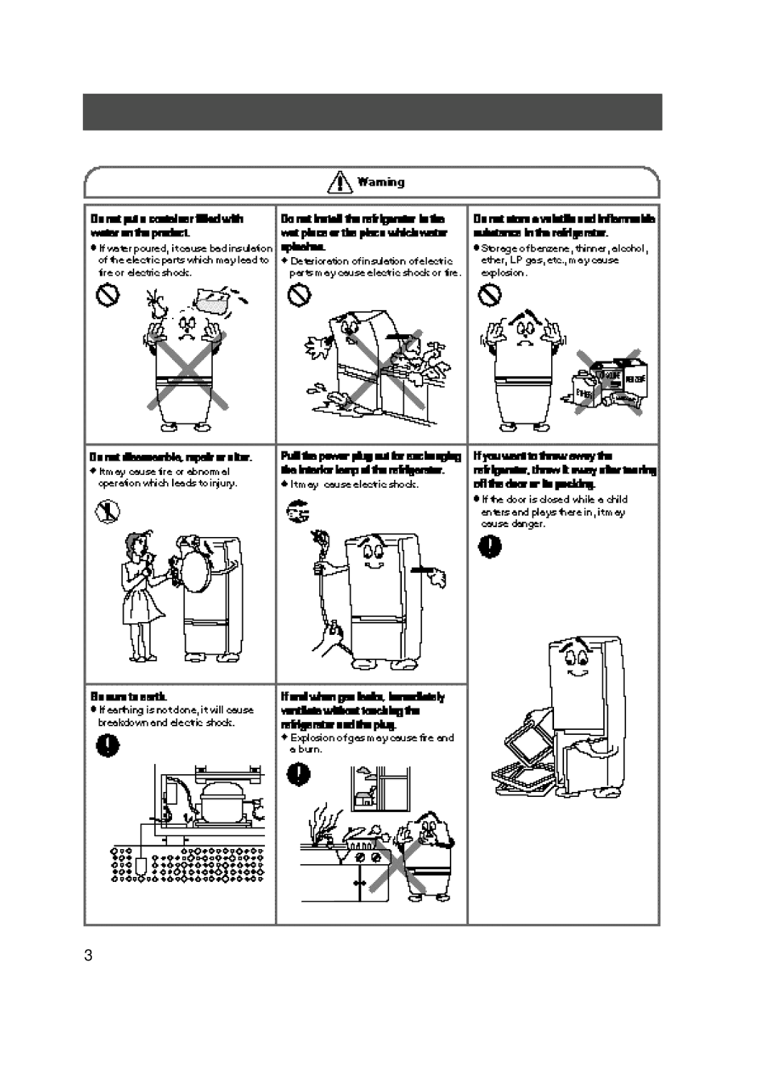 Samsung SR-L626EV, SR-L628EV, SR-L678EV, SR-L676EV manual 