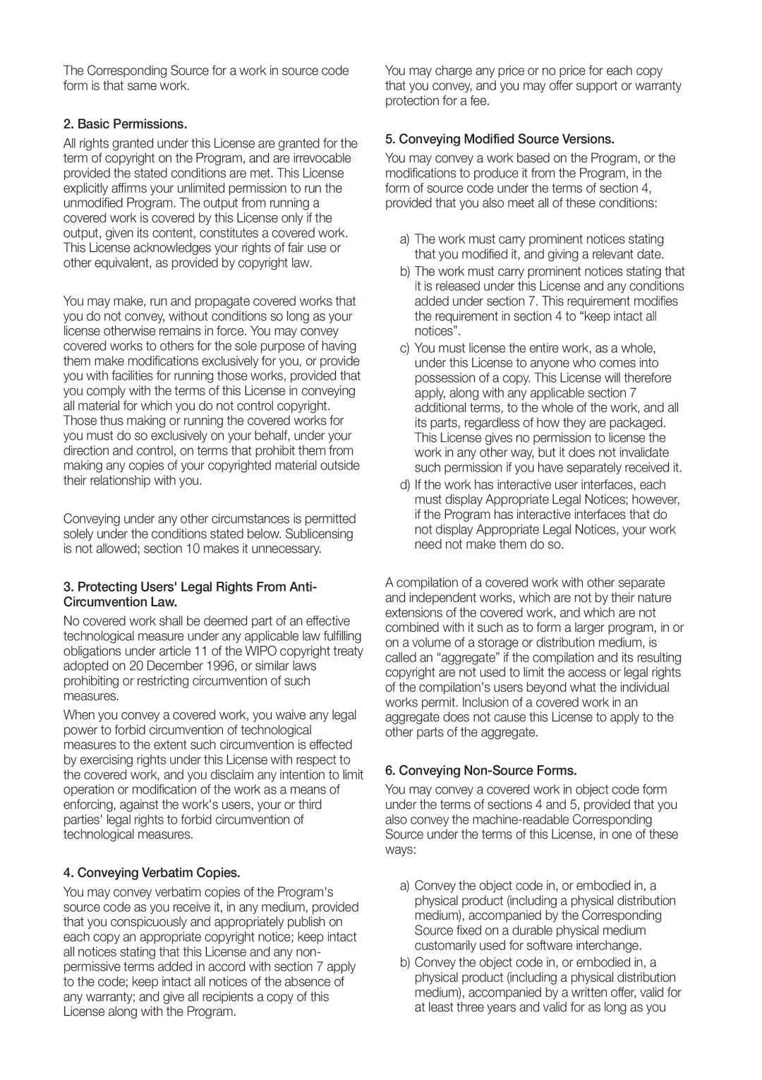 Samsung SRD-440 user manual Conveying Verbatim Copies 