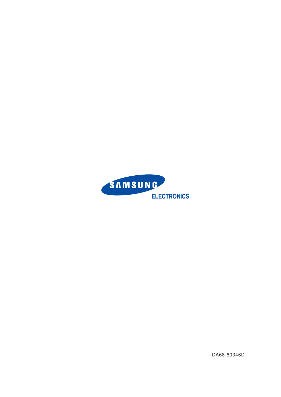 Samsung SRG-058 manual DA68-60346D 