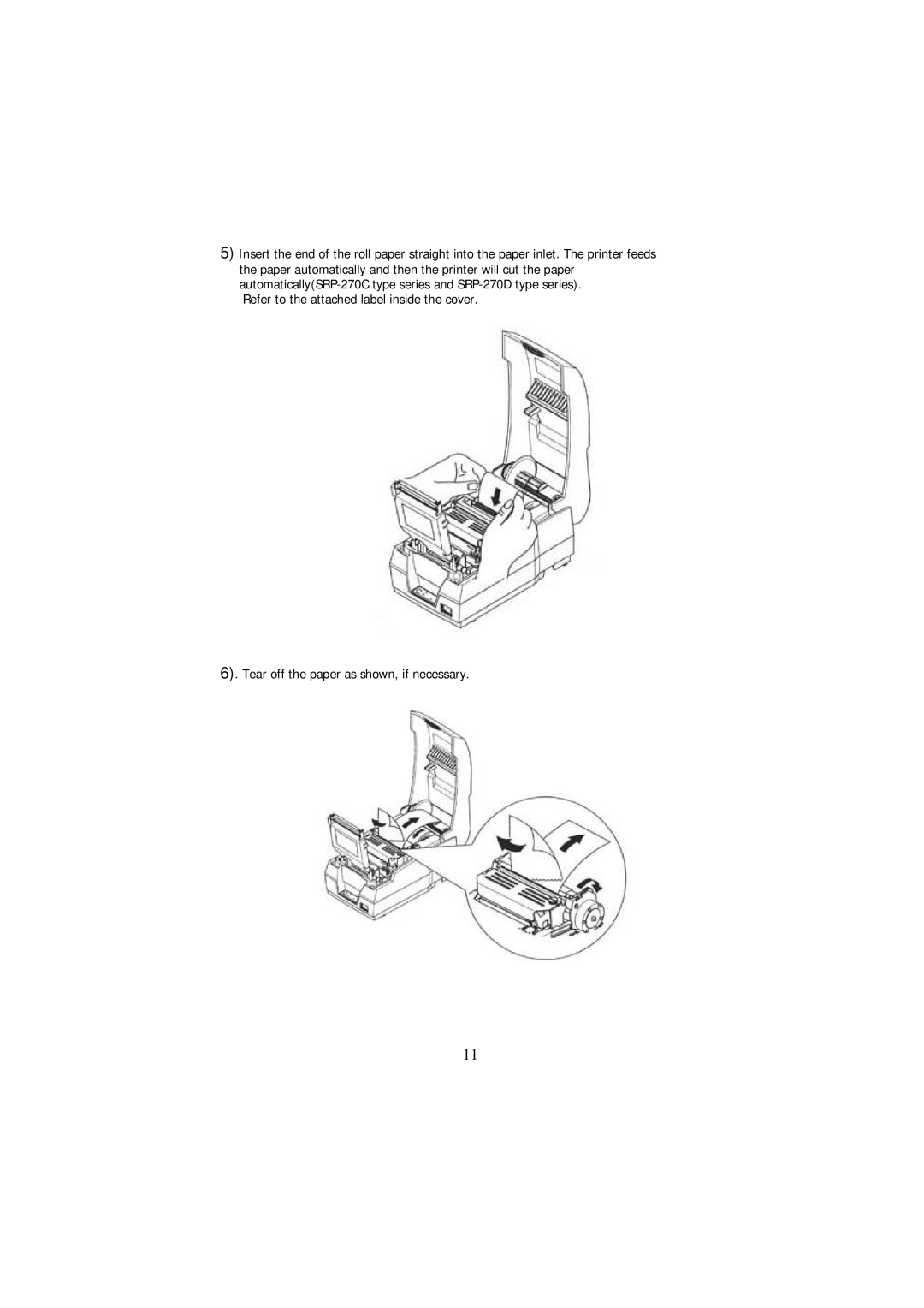 Samsung SRP-270 Series specifications 