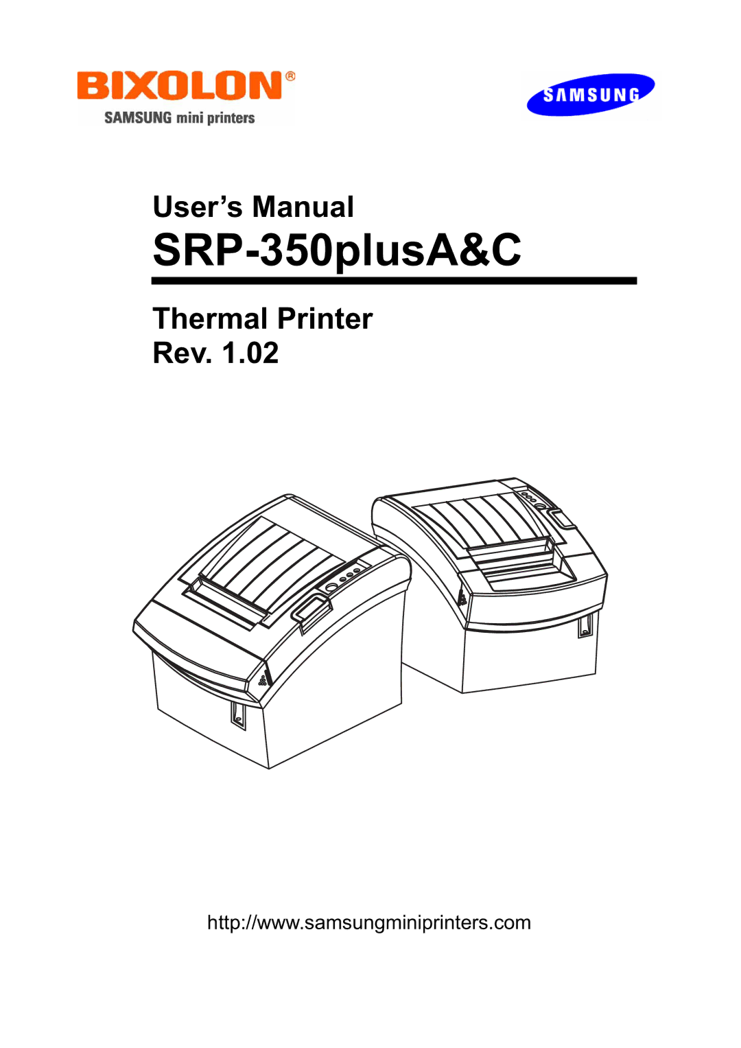 Samsung SRP-350PLUSA&C user manual SRP-350plusA&C 