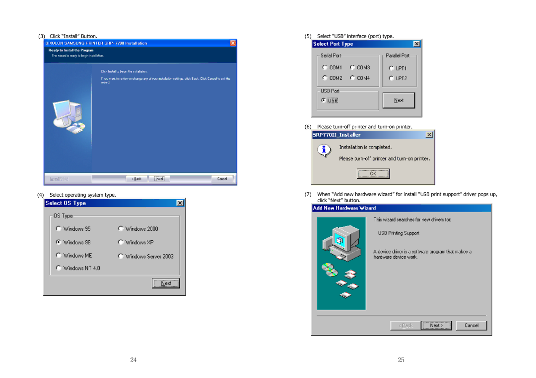 Samsung SRP-770II user manual ڍڏٻ 