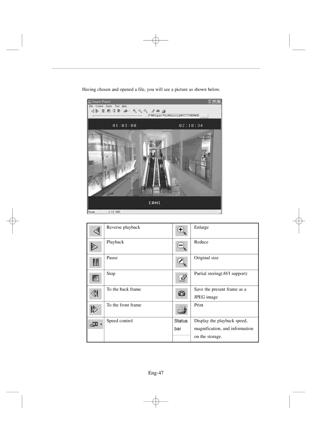 Samsung SSC17WEB manual Eng-47 