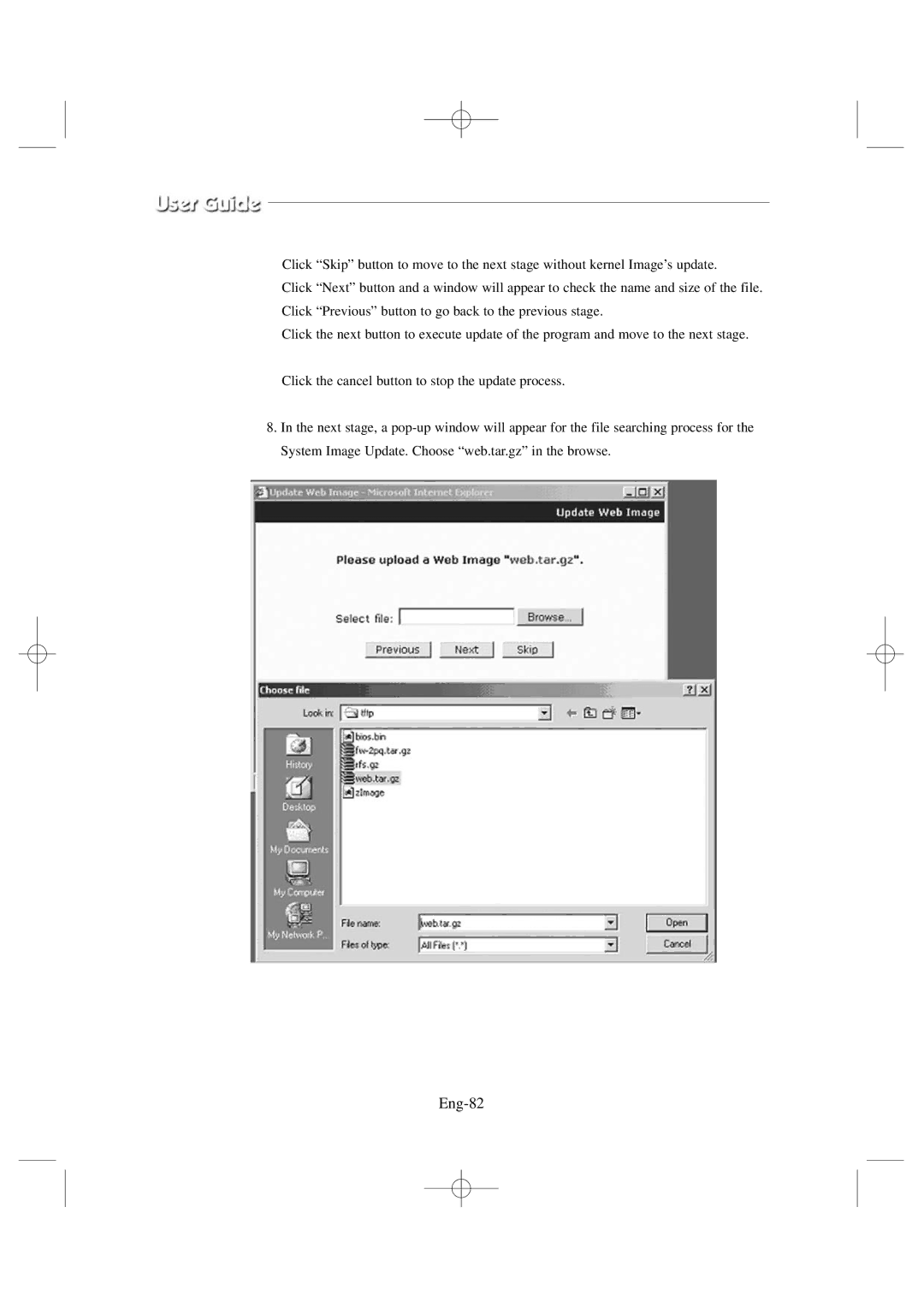 Samsung SSC17WEB manual Eng-82 