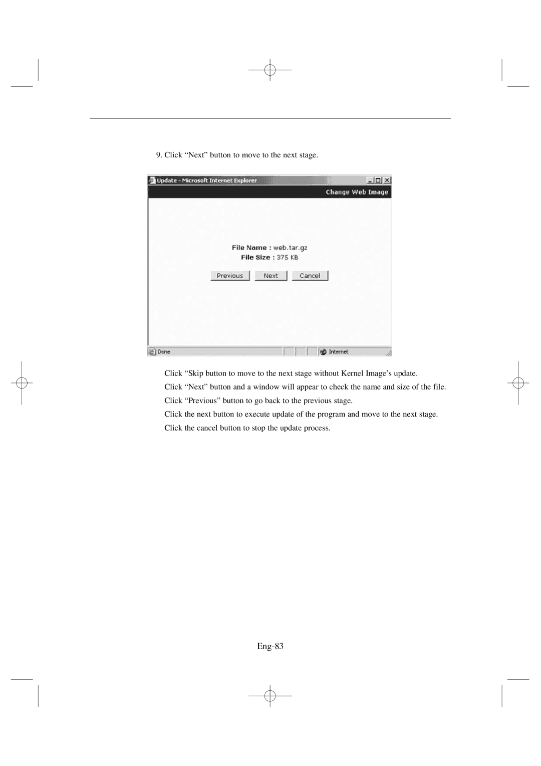 Samsung SSC17WEB manual Eng-83 