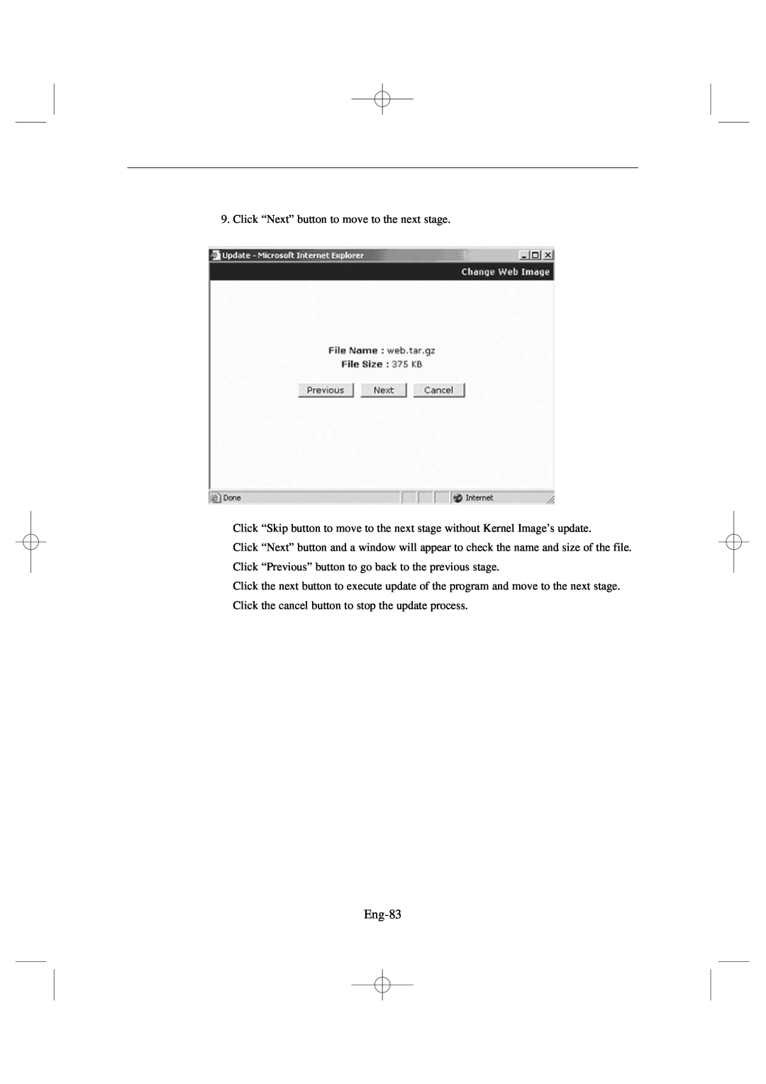 Samsung SSC17WEB manual Eng-83 