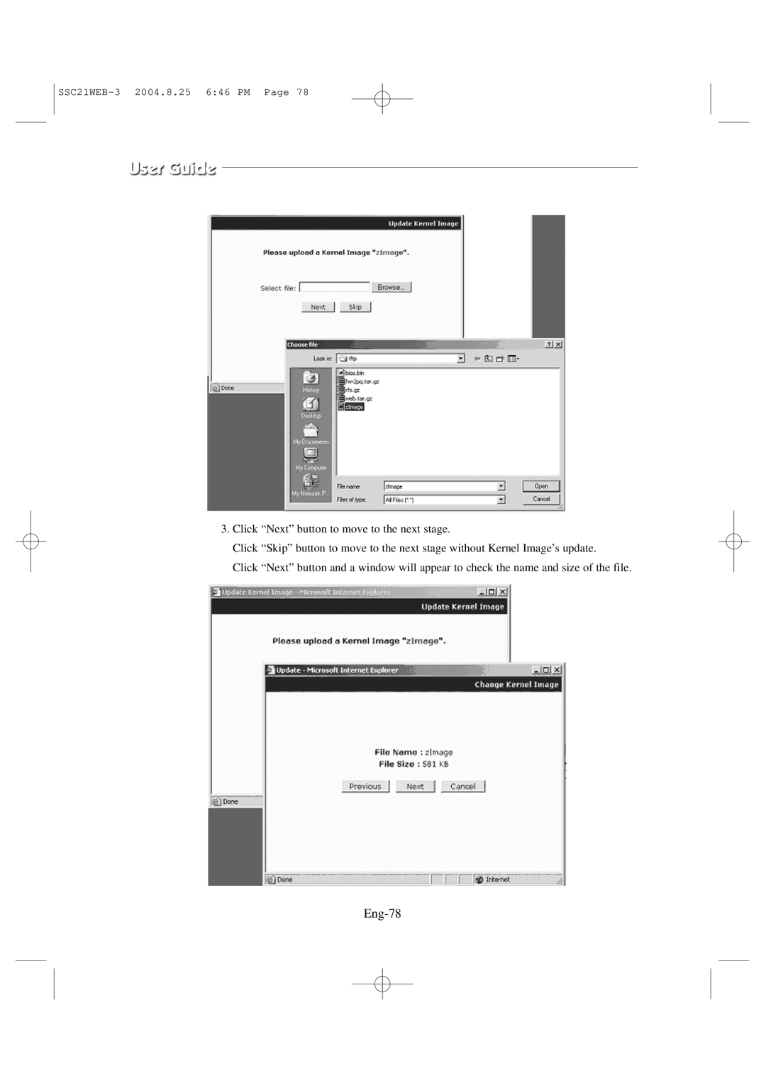 Samsung SSC21WEB manual Eng-78 