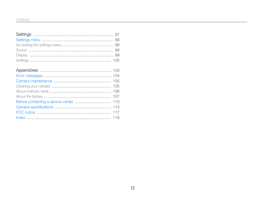 Samsung ST600 user manual 100 