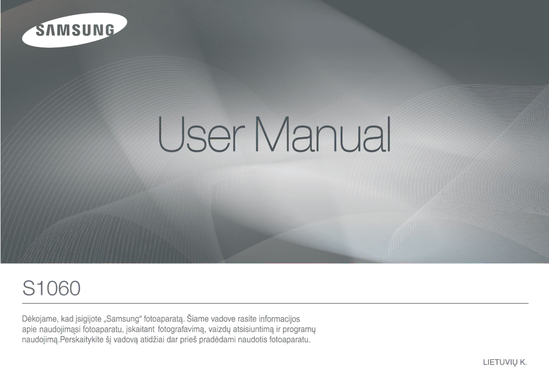 Samsung STC-S1050B manual 