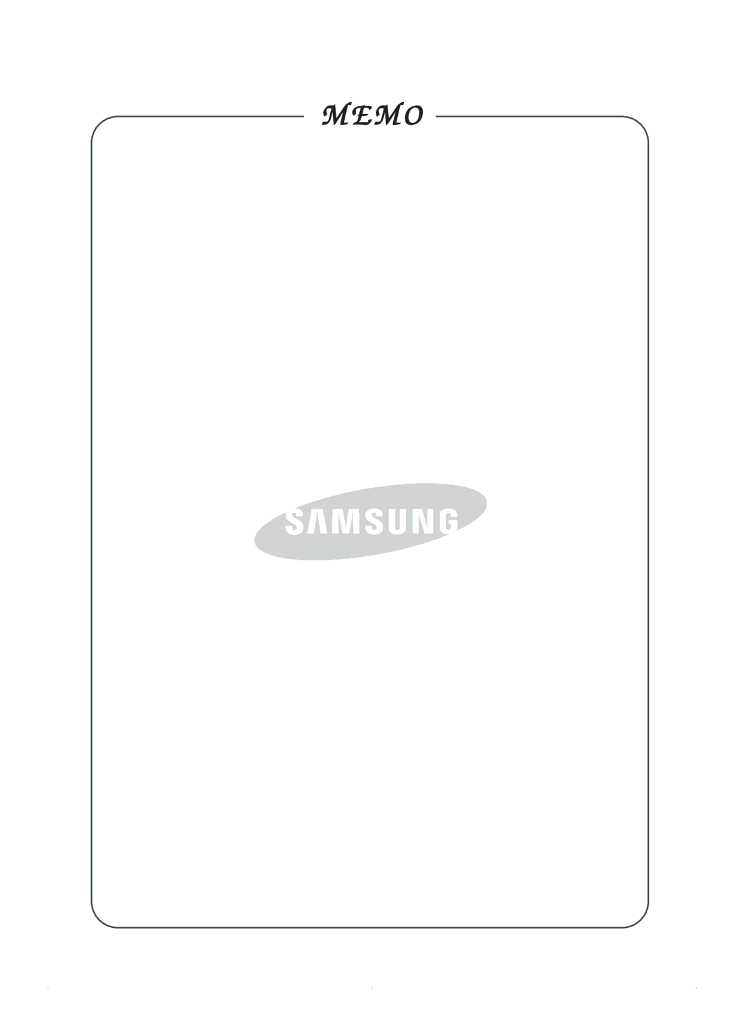 Samsung SU-2930 Series important safety instructions M O 