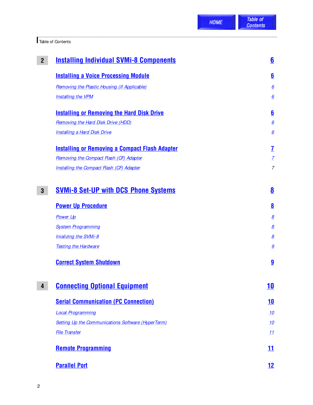 Samsung technical manual Installing Individual SVMi-8 Components 