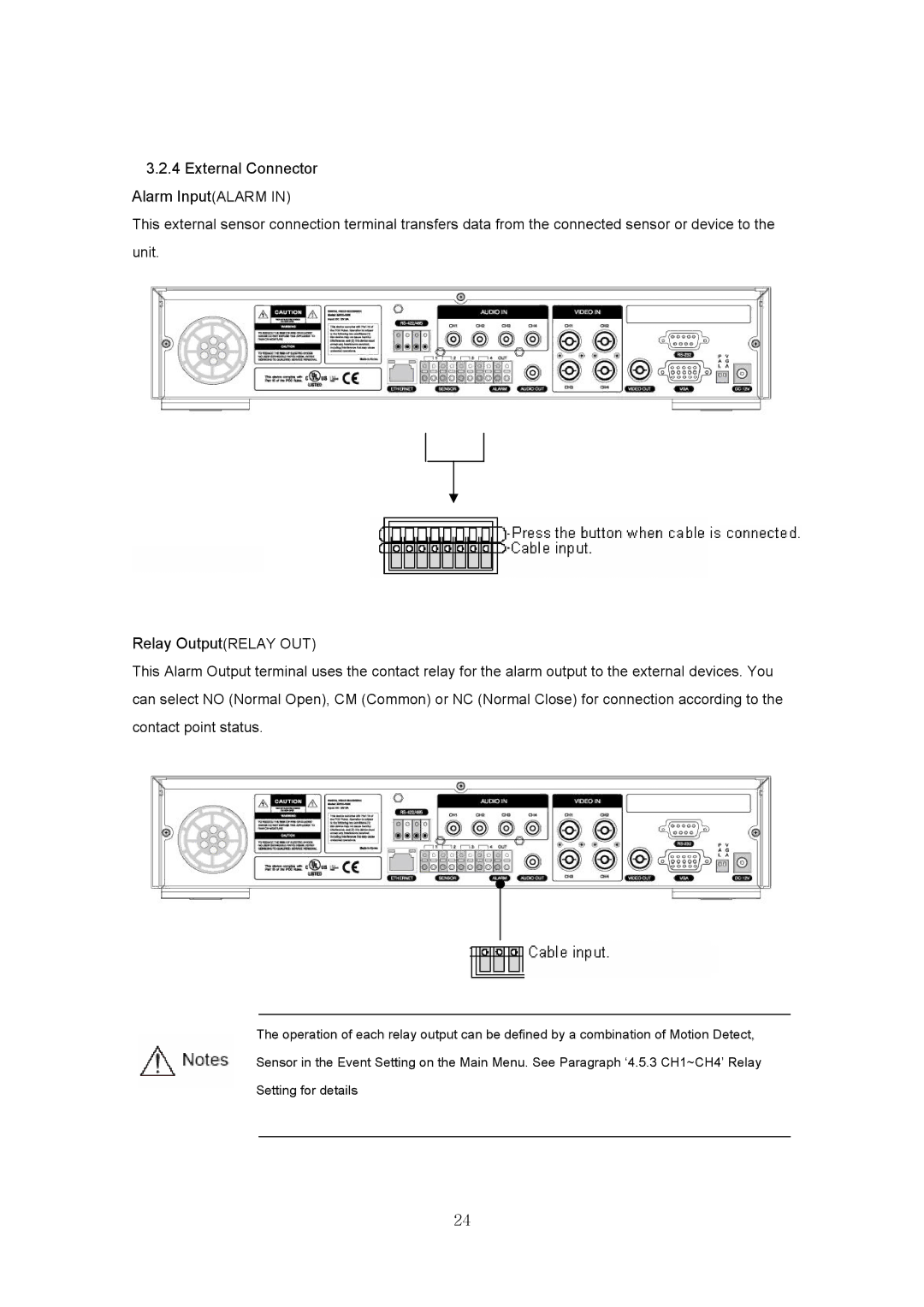 Samsung SVR-440 manual 