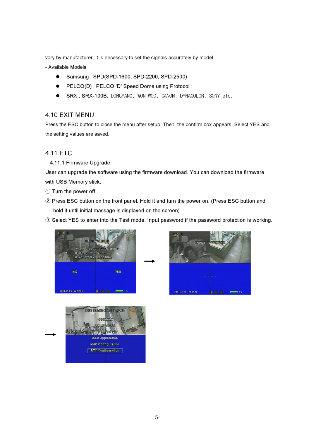 Samsung SVR-440 manual 10EXITMENU, 11ETC 