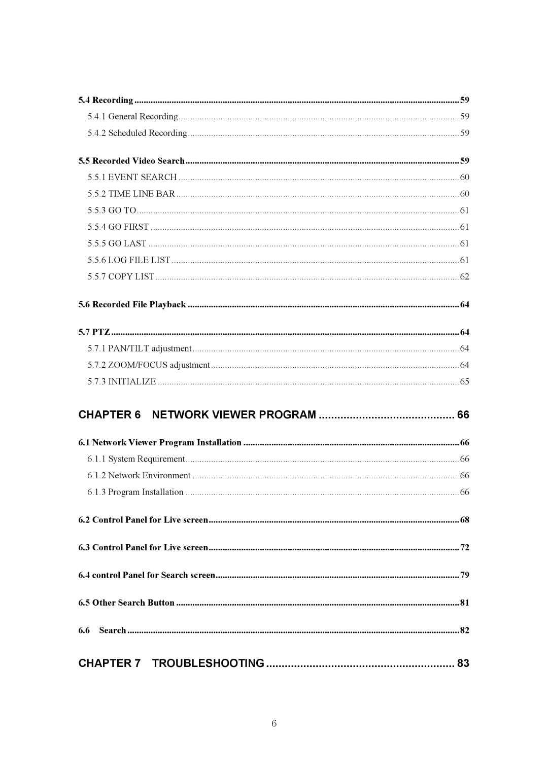 Samsung SVR-440 manual Network Viewer Program, Troubleshooting 