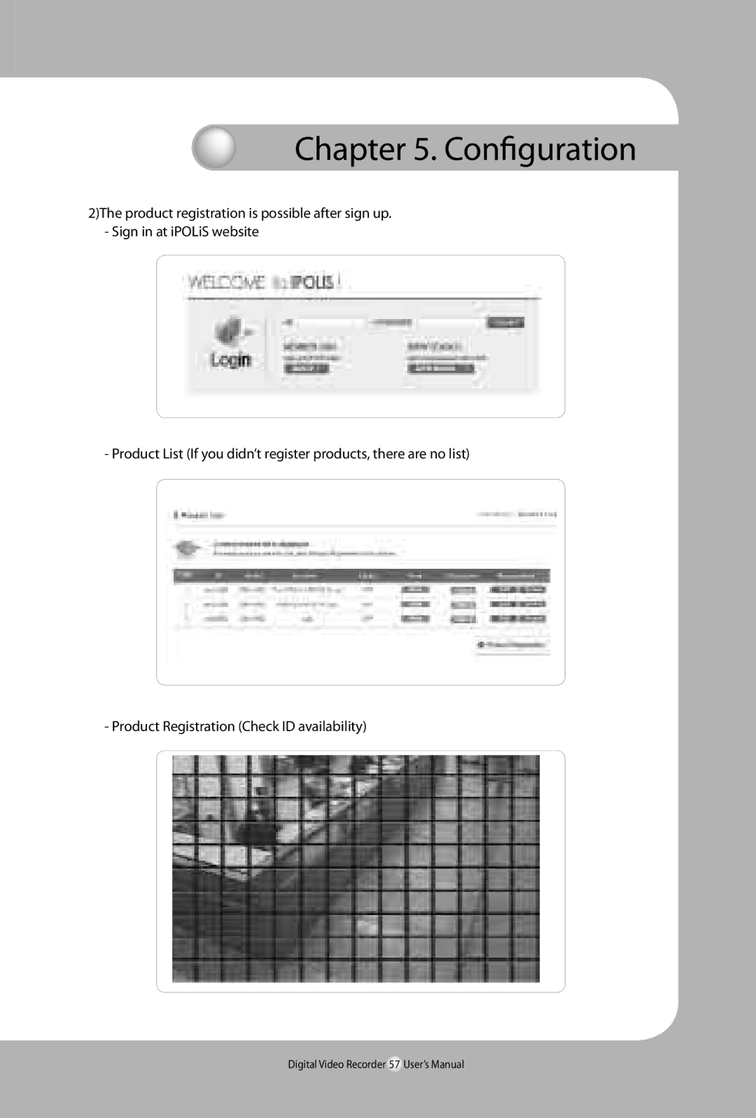 Samsung 450, SVR-940 user manual Digital Video Recorder 57 User’s Manual 