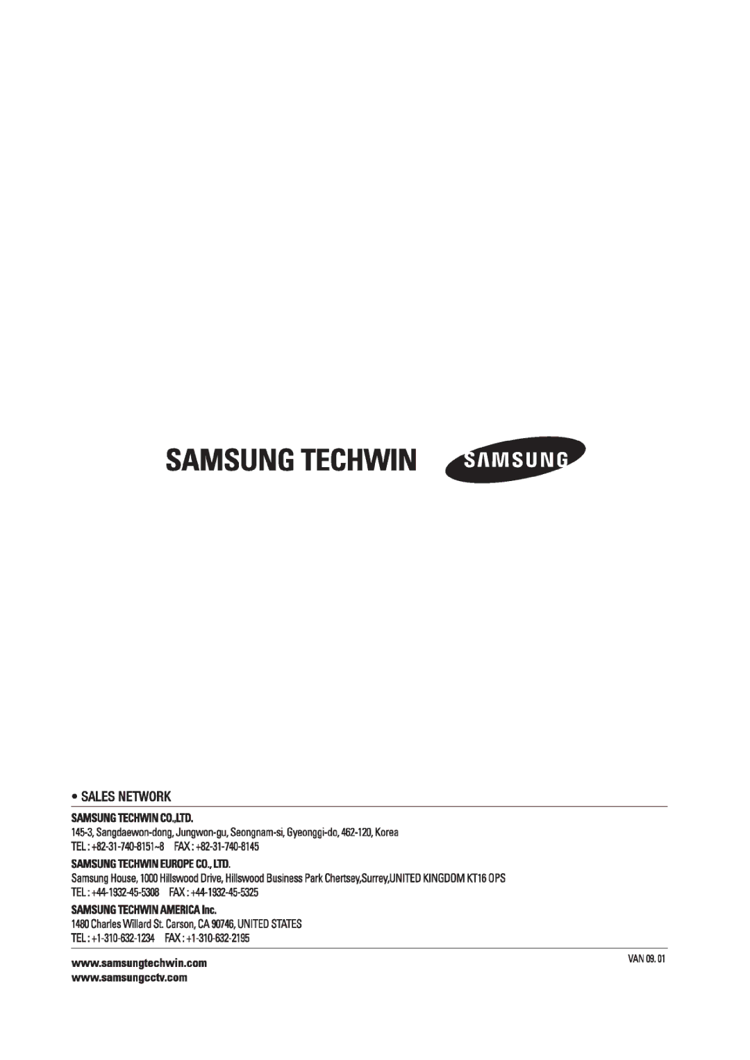 Samsung SVR-480, SVR-960C, SVR-945, SVR-3200, SVR-1680C, SVR-1660C, SVR-1645 user manual 120 