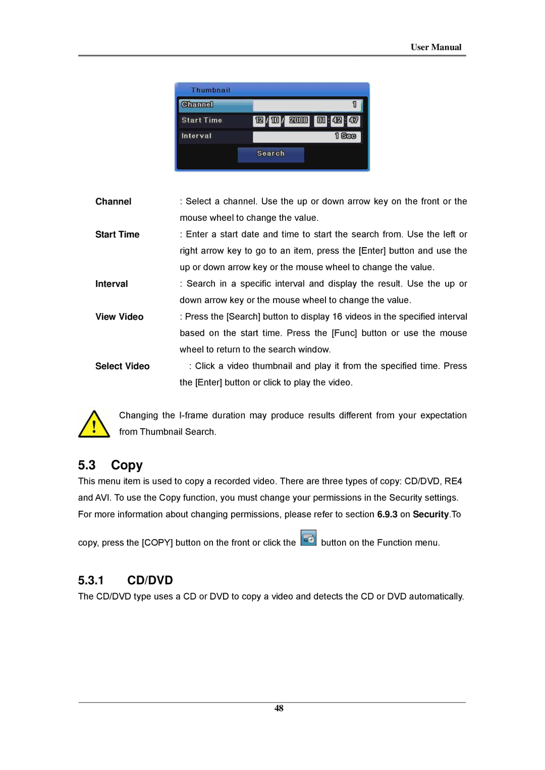 Samsung SVR-960C, SVR-945, SVR-480, SVR-3200, SVR-1680C, SVR-1660C, SVR-1645 user manual Copy, 1 CD/DVD 