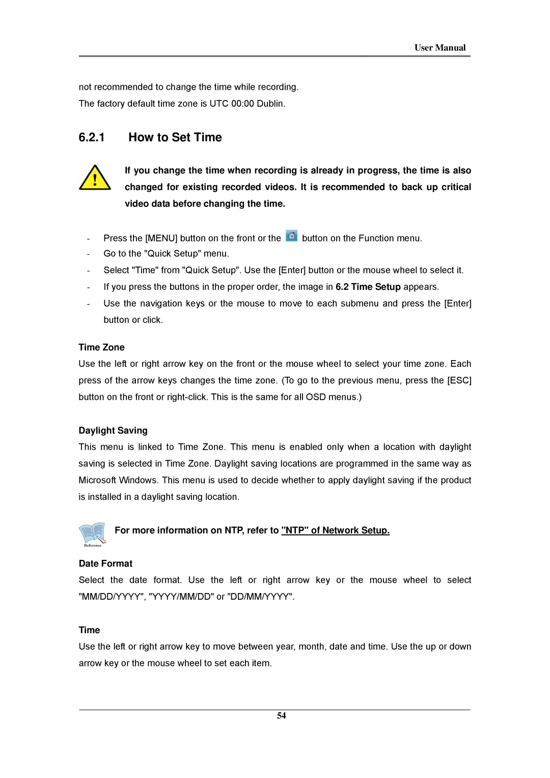 Samsung SVR-1645, SVR-960C, SVR-945, SVR-480, SVR-3200, SVR-1680C, SVR-1660C How to Set Time, Time Zone, Daylight Saving 