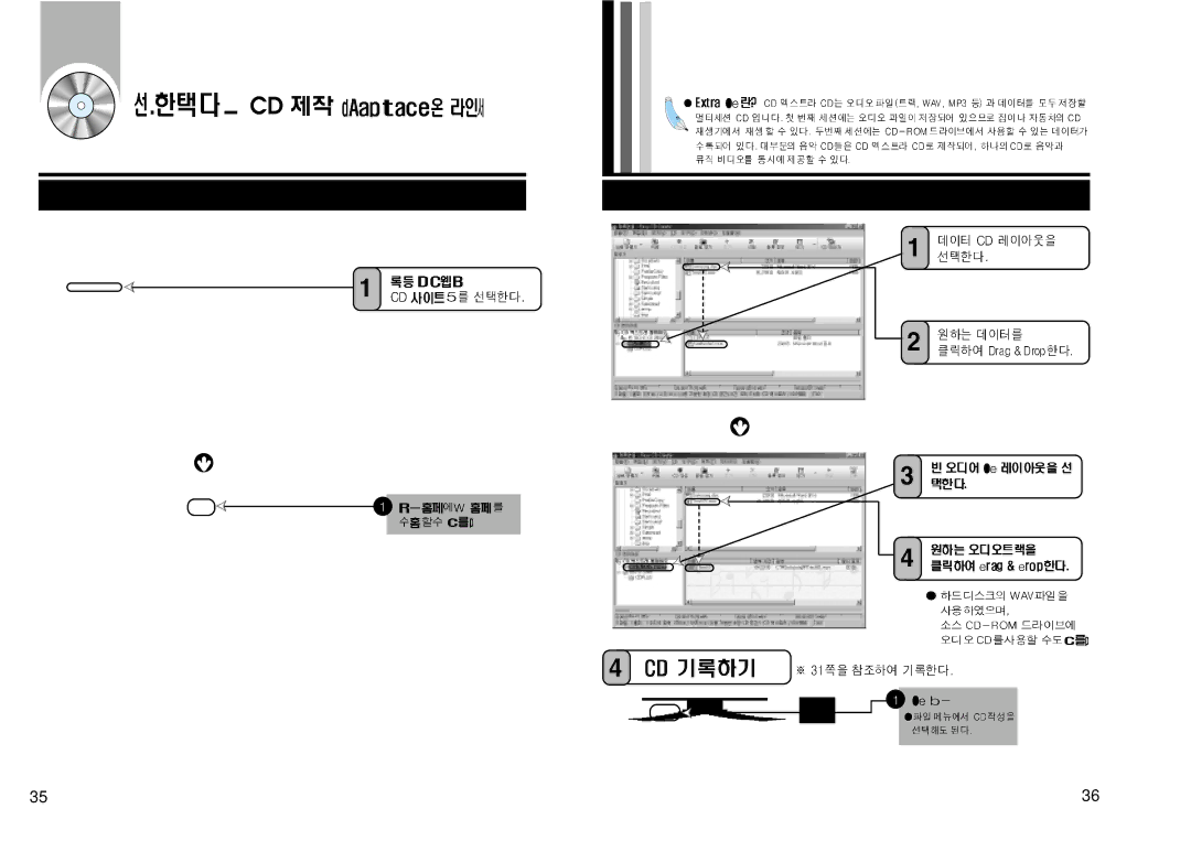 Samsung SW-208 manual 